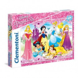 Puzzle 104 elementy - Księżniczki Disneya